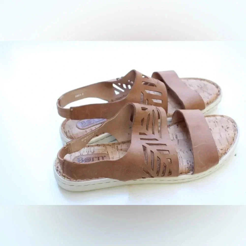 Born sling back sandals